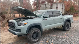 12 Month Ownership Update of My New Toyota Tacoma TRD Pro! Lunar Rock doesn't get old