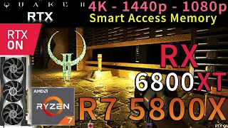 Quake 2 RTX | RX 6800 XT | R7 5800X | Ray Tracing | SAM | 4K - 1440p - 1080p | Ultra Settings