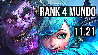 DR. MUNDO vs GWEN (TOP) (DEFEAT) | Rank 4 Mundo | EUW Challenger | 11.21