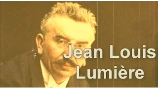 Jean Louis Lumiere / the creator of cinema, the inventor of a video camera