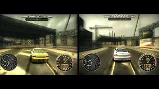 Mitsubishi Lancer Evo VS Subaru Impreza Ultra&Junkman Battle in Need for Speed Most Wanted 2005