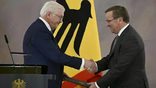 Steinmeier ernennt Pistorius zum neuen Verteidigungsminister | AFP