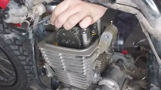 ARMADO DEL XR 150 PARTE 2 (tapa y puesta a punto)