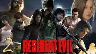 L'histoire des personnages de Resident Evil #2