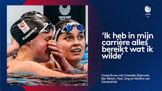 Tranen van GELUK 😭 bij zwemster Chantalle Zijderveld 🏊‍♀️ | Oranje Boven