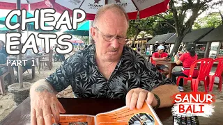 Warung Wonders on a Budget: Sanur Adventure for Cheap Eats in Bali! Part 1