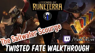 Twisted Fate in The Saltwater Scourge! New Lab of Legends | Legends of Runeterra LoR