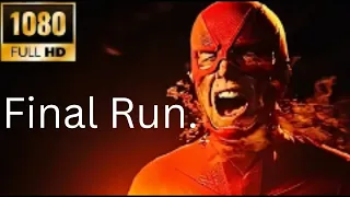 the flash final run scene. | 9x13 the flash ending scene.