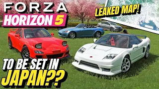 Forza HORIZON 5 To Be Set in JAPAN!? - Leaked Map Breakdown