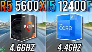 Ryzen 5 5600X vs i5 12400F - Any Difference?