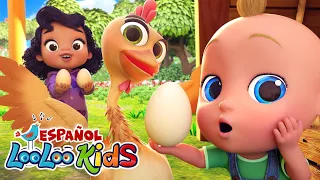 Musica Bebes - La Gallina Turuleca 🐔 Canciones Infantiles para Bebés - Música de Niñas