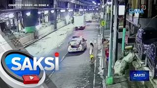 Guwardiya sa bangko, patay nang madamay sa barilan ng mga pulis at rider | Saksi