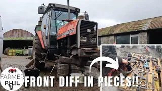 SNAPPED PINION SHAFT REPAIR | MASSEY FERGUSON 3075