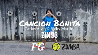 ZIN 93 | Cancion Bonita - Carlos Vives, Ricky Martin | DANCE FITNESS | ZUMBA | BRUNEI | Zin PG