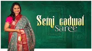 Semi Gadwal Silk Sarees | Prashanti | 29 May 24