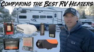 RV Heater Best Solution For Cold Weather. Stay Warm And Protect The Water Lines.