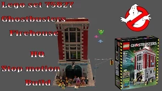 BRAND NEW !! Lego 75827 Ghostbusters Firehouse Headquarters stop motion build