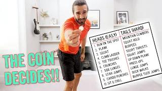 LET THE COIN DECIDE HIIT Workout | The Body Coach TV
