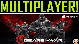 Gears of War Ultimate Edition PC - FIRST ONLINE MATCH! (Multiplayer Gameplay)