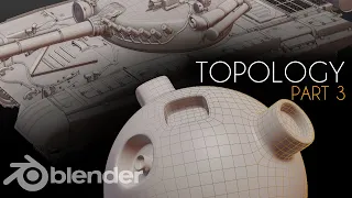 Blender Topology Tutorial | Hard Surface Modeling Blender (Arijan)