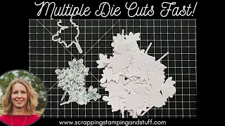 #134 Cardmaking Hacks - Make Multiple Die Cuts Fast With This Stamparatus Tutorial