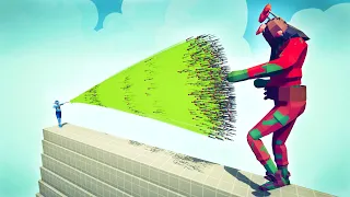 GIANT ZOMBIE vs EVERY GOD v2 - Totally Accurate Battle Simulator TABS