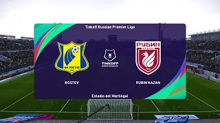 PES 2021 | Rostov vs Rubin Kazan - Russia Premier League | 10/04/2021 | 1080p 60FPS