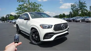 2021 Mercedes Benz AMG GLE 53 Coupe: Start Up, Exhaust, Test Drive and Review