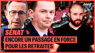 SÉNAT : ENCORE UN PASSAGE EN FORCE POUR LES RETRAITES