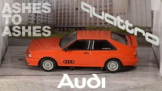 Прах к праху: Audi Quattro Ashes to Ashes || Corgi Vanguards || Масштабные модели автомобилей 1:43