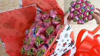 BUQUÊ DE BOMBONS para dia dos namorados ou ocasiões especiais