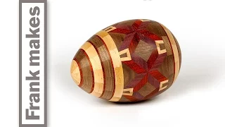 Wood Turned Easter Egg