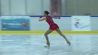 12 C  CHEUNG HKG FS Junior Ladies Warsaw Cup 2018