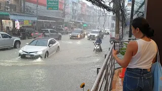 PATTAYA FLOODS AND THUNDERSTORMS 09 OCTOBER 2022 THAILAND