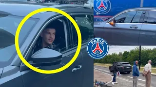 🫢❗️Watch Mbappe & PSG players Arrival @ Training This Morning 🫢🔥Ismael Gharbie, Mbappe..#psg 🔥❗️