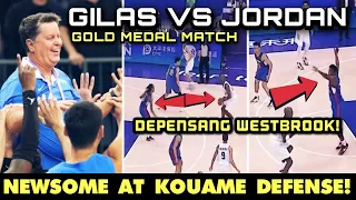 DEPENSANG PangGold Medal! Champion! Newsome defense kay RHJ! Kouame Lakas! Gilas Pilipinas vs Jordan