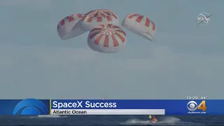 Space X Success As Dragon Capsule Returns To Earth