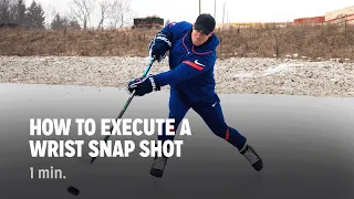 How to Execute a Wrist Snap Shot