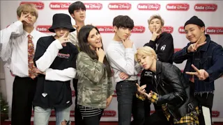 BTS' First Interview | Radio Disney