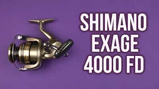 Распаковка Shimano Exage 4000 FD (EXG4000FD)