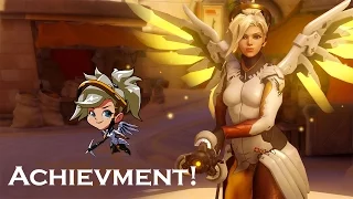 Overwatch achievments: Mercy!