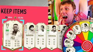 W2S PRIME ICON ROULETTE PACK OPENING!! -  FIFA 20