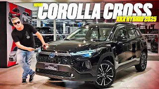 Novo Corolla Cross XRX 2025 - HÍBRIDO GANHA FACELIFT, FREIO ELÉTRICO E MELHORA INTERIOR. E O ESCAPE?