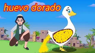 huevo dorado - The Golden Duck Story -historias para dormir - cuentos morales