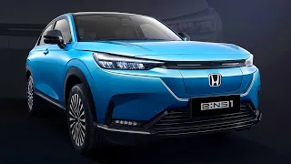 New Honda e:NS1 & e:NP1 (Electric HR-V) 2023 | Cute Small EV SUV