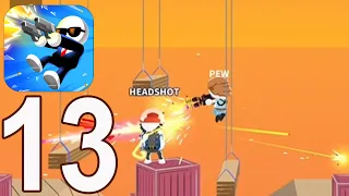 Johnny Trigger - Gameplay Walkthrough Part 13 - levels 329 - 352(iOS, Android)