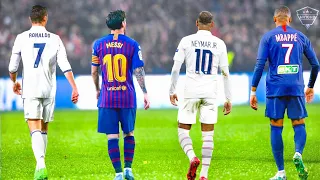 Neymar vs Cristiano Ronaldo vs Messi vs Mbappe ● Top 10 des compétences | HD