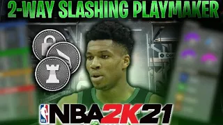 THE MOST UNGUARDABLE GUARD BUILD IN NBA 2K21 + 50+ BADGES + THIS BUILD WILL DUNK ON ANYONE!