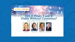 OECD Pillars 1 and 2: Viable Without Consensus?