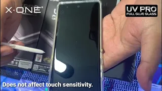 The Best Tempered Glass Screen Protector for Galaxy Note 10 Plus X.One® UV Pro Full Glue Glass